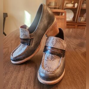 Freebird Chevelle Leather Loafers Size 8